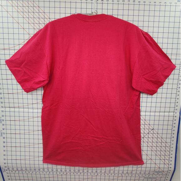 Mirage Las Vegas Vintage Jerzees Palm Tree Graphic Men’s 80s Single Stitch Tee - Picture 3 of 12